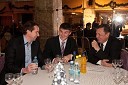 Marko Kolenc, načelnik Oddelka za šport MOL; Janez Sodržnik, predsednik ŠZLj; Zoran Janković, župan Mestne občine Ljubljana