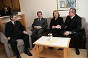 Stanislav Valant, predsednik uprave NFD, Andrej Vizjak, minister za gospodarstvo, Alenka Iskra, predsednica uprave Terme Maribor d.d. in Franc Kangler, mariborski župan