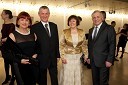 Maruša Glavan, direktorica podjetja Manet ; Franc Fink; Tatjana Fink, direktorica podjetja Trimo Trebnje d.d.; Tone Glavan