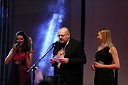 Jasmina Kandorfer, povezovalka programa; Max Modic, filmski kritik in publicist; Neža Marolt, povezovalka programa