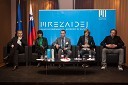 Dr. Matej Lahovnik; dr. Maja Sunčič; Gregor Cigüt; dr. Jure Leskovec; Rok Uršič, direktor podjetja Instrumentation Technologies, d. d.