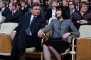 Borut Pahor, predsednik Republike Slovenije; Tanja Pečar