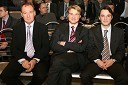 ..., Wilfried Weitgasser in Danilo Ferjančič, direktorja Porsche Slovenija d.o.o.