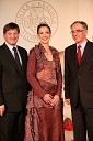 Franc Bogovič, minister za kmetijstvo in okolje; Neža Pavlič, Vinska kraljica Slovenije 2013; Janez Erjavec, direktor Pomurskega sejma d.d.