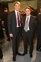 Wilfried Weitgasser in Danilo Ferjančič, direktorja Porsche Slovenija d.o.o.