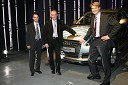 Danilo Ferjančič in Wilfried Weitgasser, direktorja Porsche Slovenija d.o.o. in ... (na sredini)