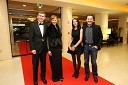 Martin Logar, direktor družbe Summit avto; Maja Križmančič, izvršna direktorica za hotelsko operativo LifeClass; Robert Kupec, Jelovica; spremljevalka Melanija