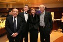 Marino Antolovič, glavni izvršni direktor LifeClass hotelov; Martin Logar, direktor družbe Summit avto; Maja Križmančič, izvršna direktorica za hotelsko operativo LifeClass;  Ivo Boscarol, Pipistrel