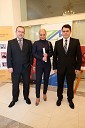 Mitja Blagajac, vodja marketinga, Večer; Katja Šeruga, glavna in odgovorna urednica časnika Večer; Jure Struc, direktor ČZP Večer