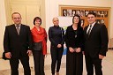 Mitja Blagajac, vodja marketinga, Večer; Petra Božič Blagajac, SPEM; Katja Šeruga, glavna in odgovorna urednica časnika Večer; Aleksandra Kohek; Jure Struc, direktor ČZP Večer