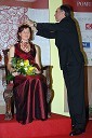 Maja Benčina, Vinska kraljica Slovenije 2007 in direktor Pomurskega sejma Janez Erjavec