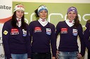 Ula Hafner, smučarka; Ilka Štuhec, smučarka; Tina Maze, smučarka