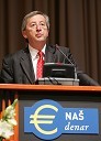 Jean-Claude Juncker, predsednik Eurogrupa in premier Luxemburga    
 
