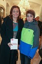 Dr. Suzana Žilič Fišer, generalna direktorica zavoda Maribor 2012 - Evropska prestolnica kulture; sin Niki