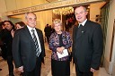 Rudi Moge, predsednik Sveta zavoda Maribor 2012 - EPK in Sveta SNG Maribor; soproga Alojzija Čas; dr. Marjan Turnšek, mariborski nadškof
