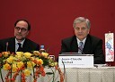 Mitja Gaspari, guverner Banke Slovenije in Jean-Claude Trichet, predsednik Evropske Centralne Banke