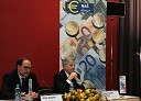 Mitja Gaspari, guverner Banke Slovenije in Jean-Claude Trichet, predsednik Evropske Centralne Banke