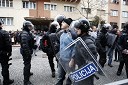 Protesti pred Mestno občino Maribor