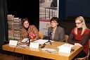 Mag. Sabina Fras Popović, vodja oddelka za knjižnično mrežo;  Dragica Turjak, direktorica Mariborske knjižnice; Karolina Marolt, SPEM Komunikacije