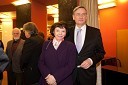 Barbara Miklič Türk; dr. Danilo Türk, nekdanji predsednik Republike Slovenije