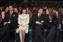 Borut Pahor, evroposlanec in Slovenec leta 2006 z življenjsko sopotnico Tanjo in Zoran Jankovič, župan Ljubljane z ženo Mijo
