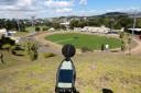 Stadion Western Springs Auckland; merjenje hrupa