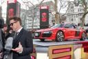 Audi R8 e-tron in Robert Downey Jr.