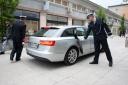 Prihod gostov z Audi VIP Shuttli