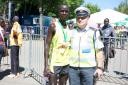 Kiprotich Sawe Elisha, zmagovalec tekaškega maratona na 42 km; policist