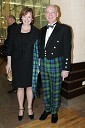 Ana Wersun, častni konzul Republike Slovenije na Škotskem in njen mož Alec