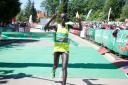 Kiprotich Sawe Elisha, zmagovalec tekaškega maratona na 42 km