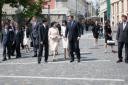 Akišino, Japonski princ; Kiko, Japonska princesa; Tanja Pečar; Borut Pahor, predsednik Republike Slovenije