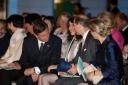Borut Pahor, predsednik Republike Slovenije; Tanja Pečar; Edward, grof Wessexa; Sophie, grofica Wessexa