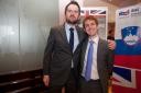 James Hampson, British Council; James Hilton, ambasada Velike Britanije