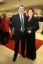 Ante Madjar, direktor Gospodarskega raztavišča z ženo
