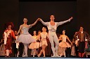 Rita Pollacchi, balerina, Tomislav Petranovič, baletnik in baletniki SNG Opera in balet Ljubljana
