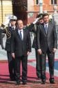 Francois Hollande, predsednik Francije; Borut Pahor, predsednik Republike Slovenije