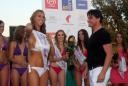 Vanja Fideršek, druga spremljevalka Miss bikini 2013; Marko Kolar, maneken