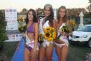 Tara Tanita, prva spremljevalka Miss bikini 2013; Maja Ražnjevič, Miss bikini 2013; Vanja Fideršek, druga spremljevalka Miss bikini 2013