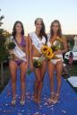 Tara Tanita, prva spremljevalka Miss bikini 2013; Maja Ražnjevič, Miss bikini 2013; Vanja Fideršek, druga spremljevalka Miss bikini 2013