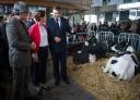 Roman Jakič, minister za obrambo; mag. Alenka Bratušek, predsednica Vlade RS; mag. Dejan Židan, minister za kmetijstvo in okolje