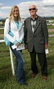 Miss Slovenije 2004 Živa Vadnov z očetom