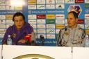 Zlatko Zahovič, športni direktor NK Maribor; Ante Šimundža, trener NK Maribor