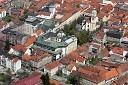 Univerzitetna knjižnica, rektorat Univerze v Mariboru in Stolna cerkev, Maribor, Slovenija