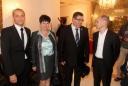 Danilo Rošker, direktor SNG Maribor; Irena Polak Fištravec; dr. Andrej Fištravec, župan MOM; dr. Uroš Grilc, minister za kulturo