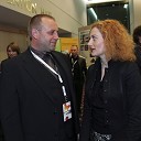 Marko Vrtovec, direktor marketinga Večer ter predsednik organizacijskega odbora SOF 2007 in Hermina Kovačič, urednica Diners Magazine