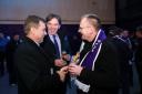 Bojan Ban, direktor NK Maribor; mag. David Kastelic, predsednik uprave Zavarovalnica Maribor; ...