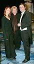 Dirigent Simon Robinson, njegova žena Ljudmila in hči Sarah Jane