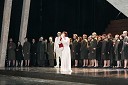 Michele Bianchini, operni pevec v vlogi Mefista, Sabina Cvilak, operna pevka v vlogi Margarete in Operni zbor SNG Maribor