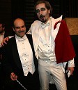 Lorenzo Castriota Skanderbeg, dirigent in Michele Bianchini, operni pevec v vlogi Mefista